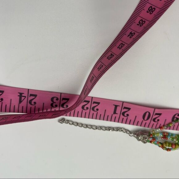 Multi Strand Beaded Costume Necklace - Picture 4 of 5